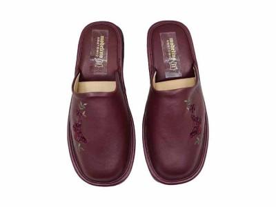 Leather Slippers 34